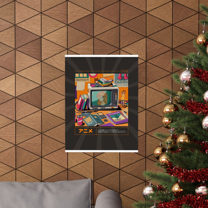 Anime Den Retro Poster