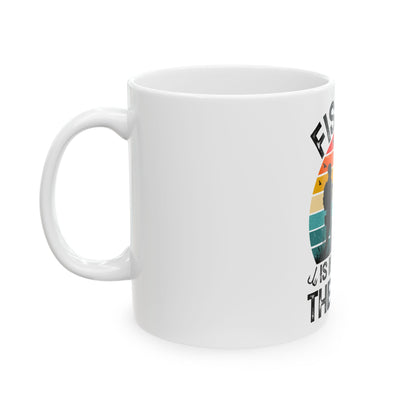 Fishing Is My Best Therapy Coffee Mug