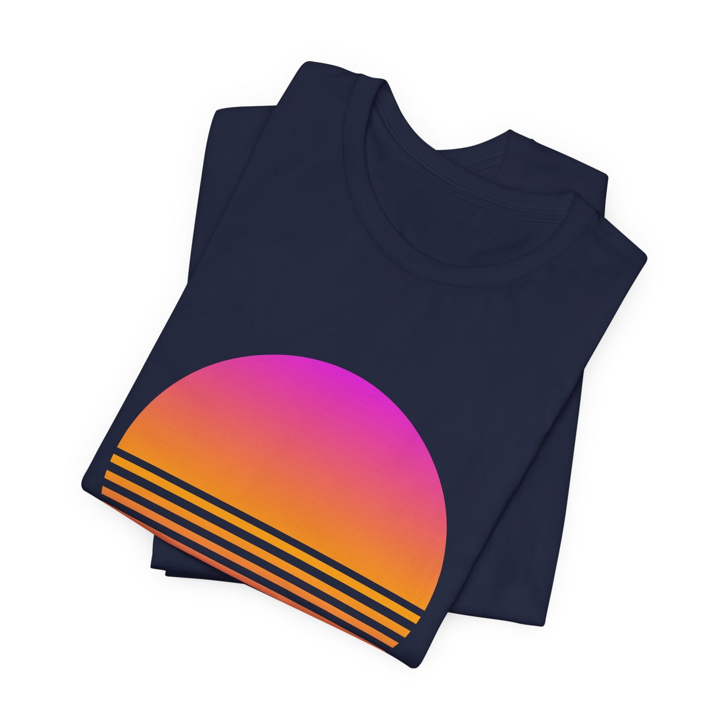 Sunset Grid Tee