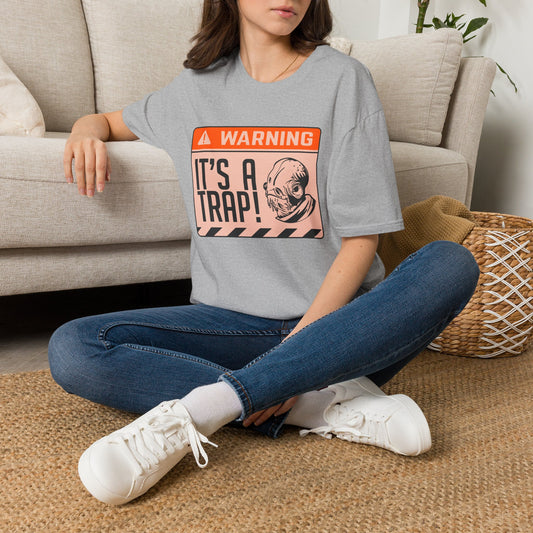 Warning: It’s A Trap! Retro Sci-Fi Tee