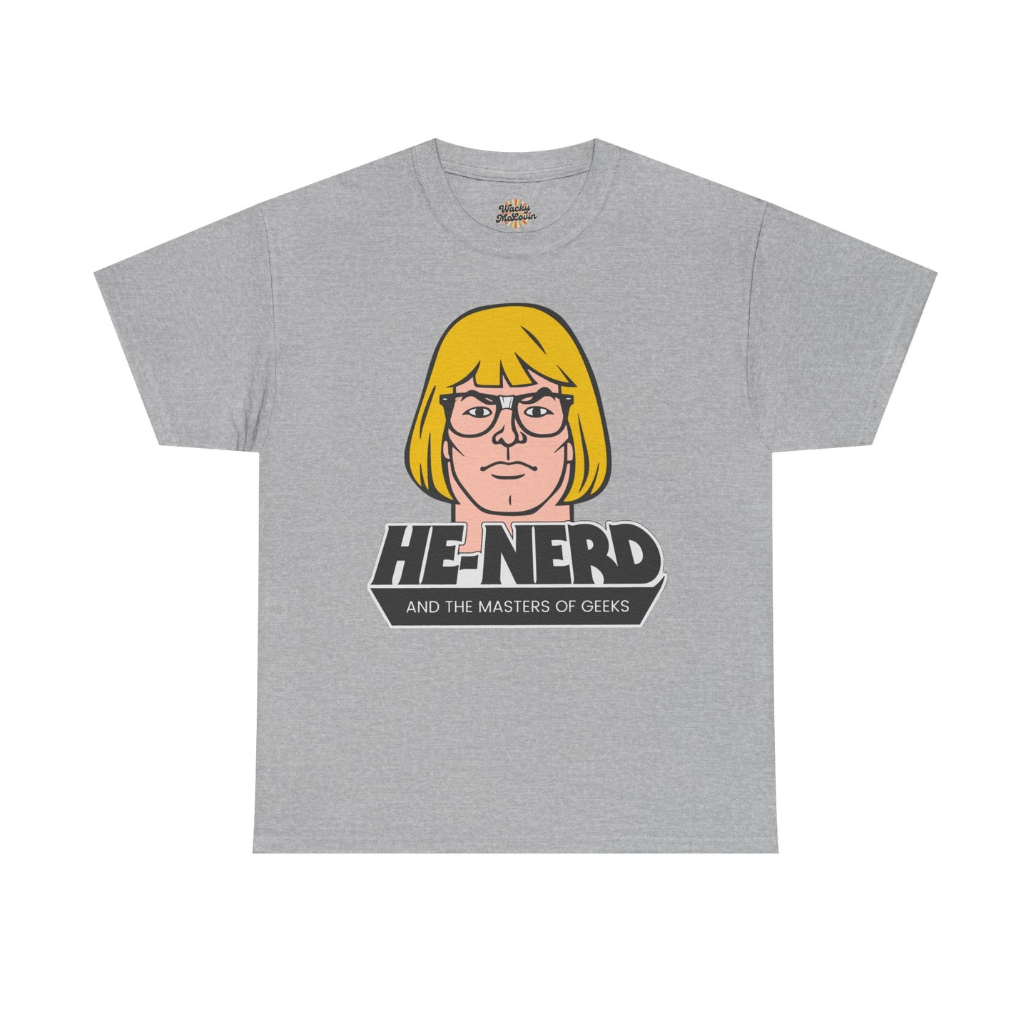 He-Nerd Masters of Geeks Parody T-Shirt