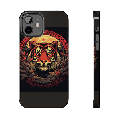 Tiger Wreath Tough Phone Case