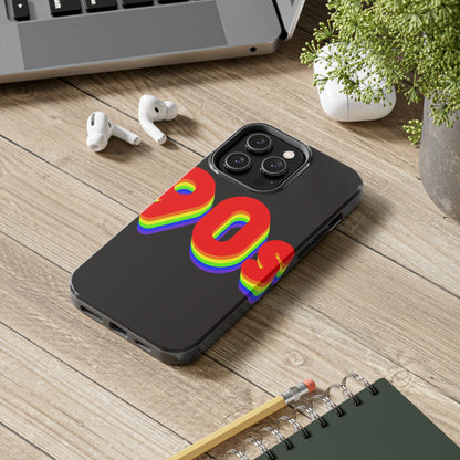 90's Rainbow Tough Phone Case