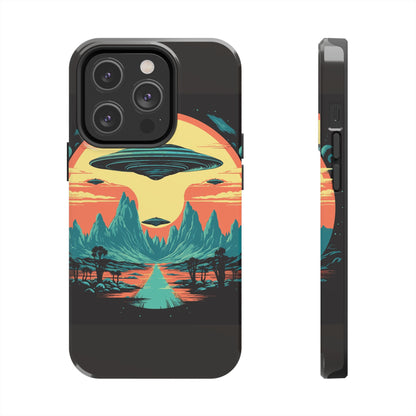 UFO Fleet Tough Phone Case