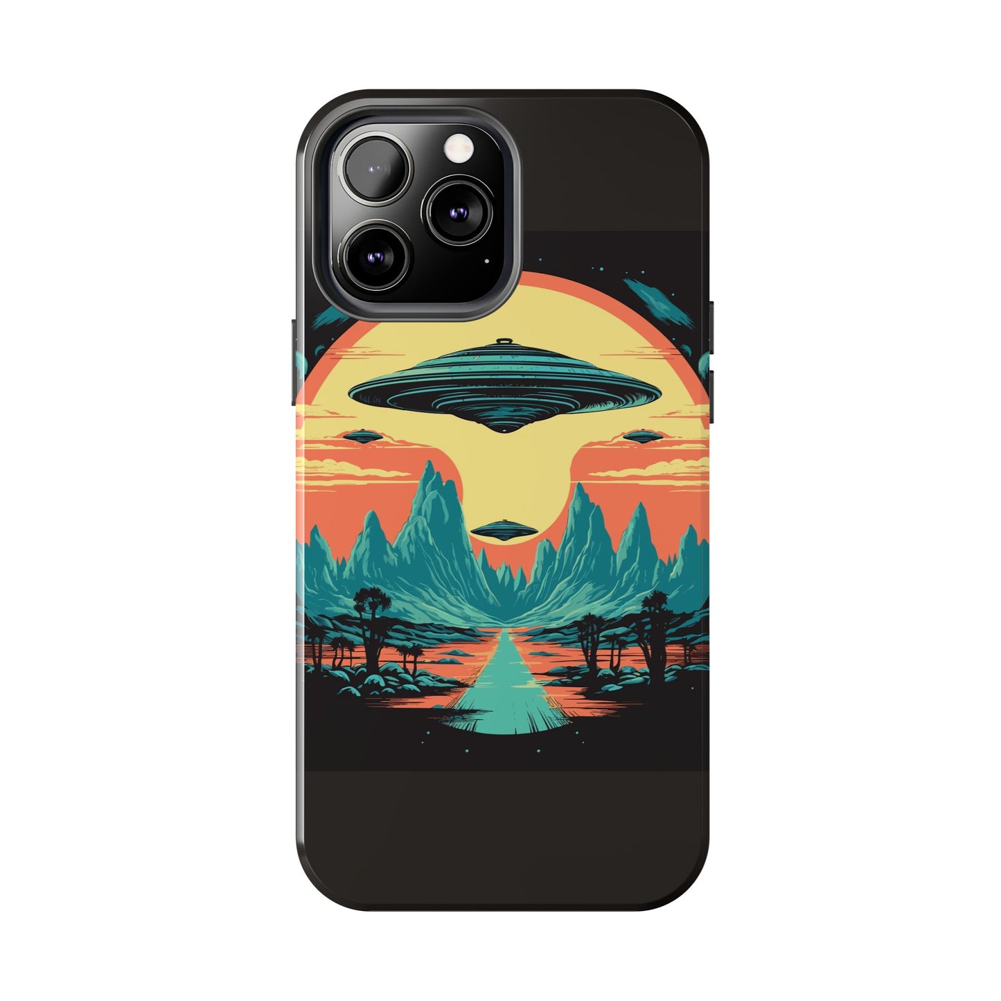 UFO Fleet Tough Phone Case