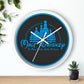 Malt Whiskey Funny Wall Clock | Parody Bar Decor Clock | Whiskey Lover Wall Clock | Home Bar Humor Clock