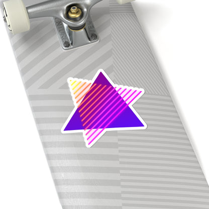 Neon Star Sticker