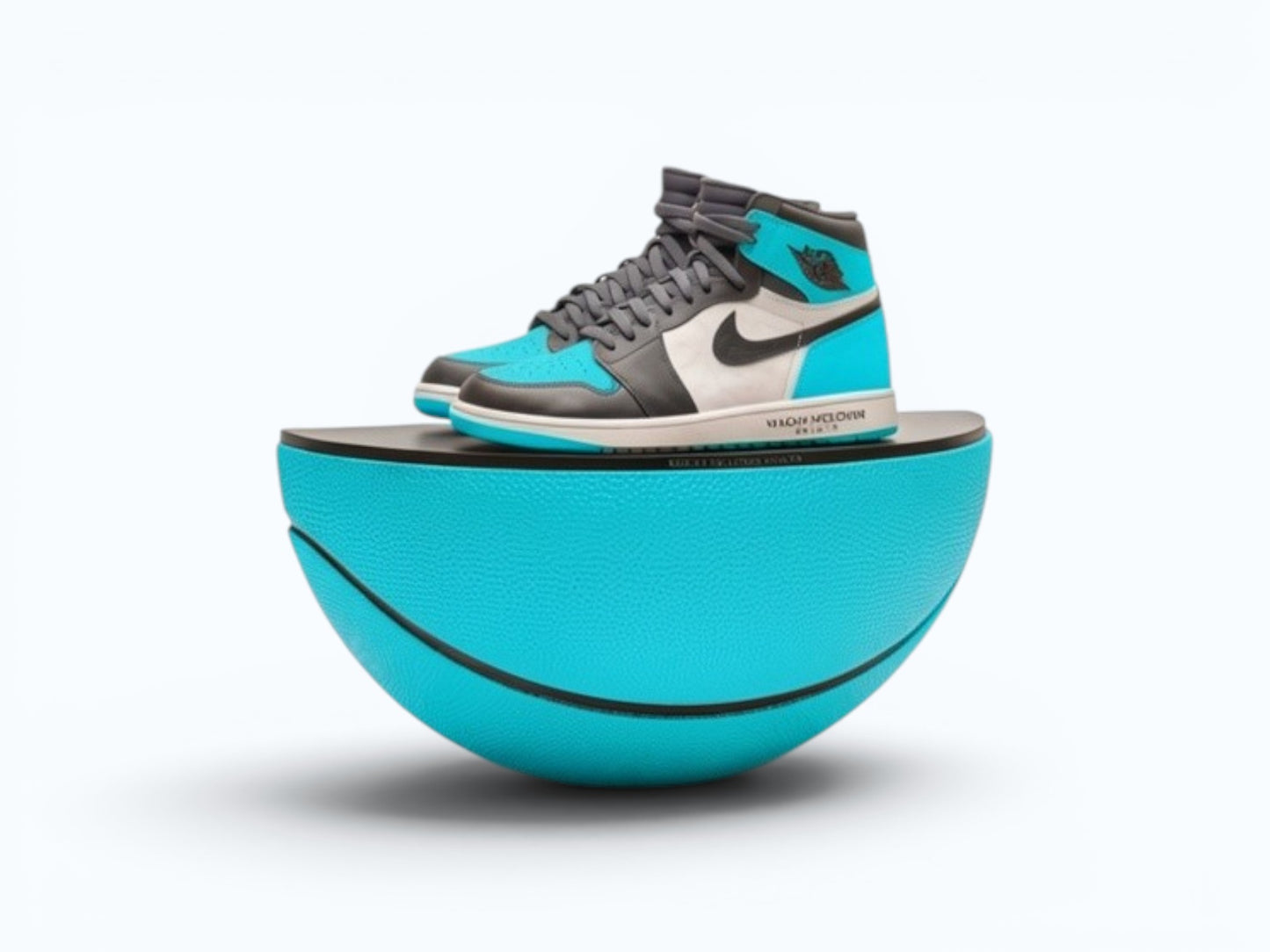 Basketball Sneaker Display Stand | Wall Mounted Shoe Display for Collectors & Sneakerheads