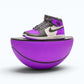 Basketball Sneaker Display Stand | Wall Mounted Shoe Display for Collectors & Sneakerheads