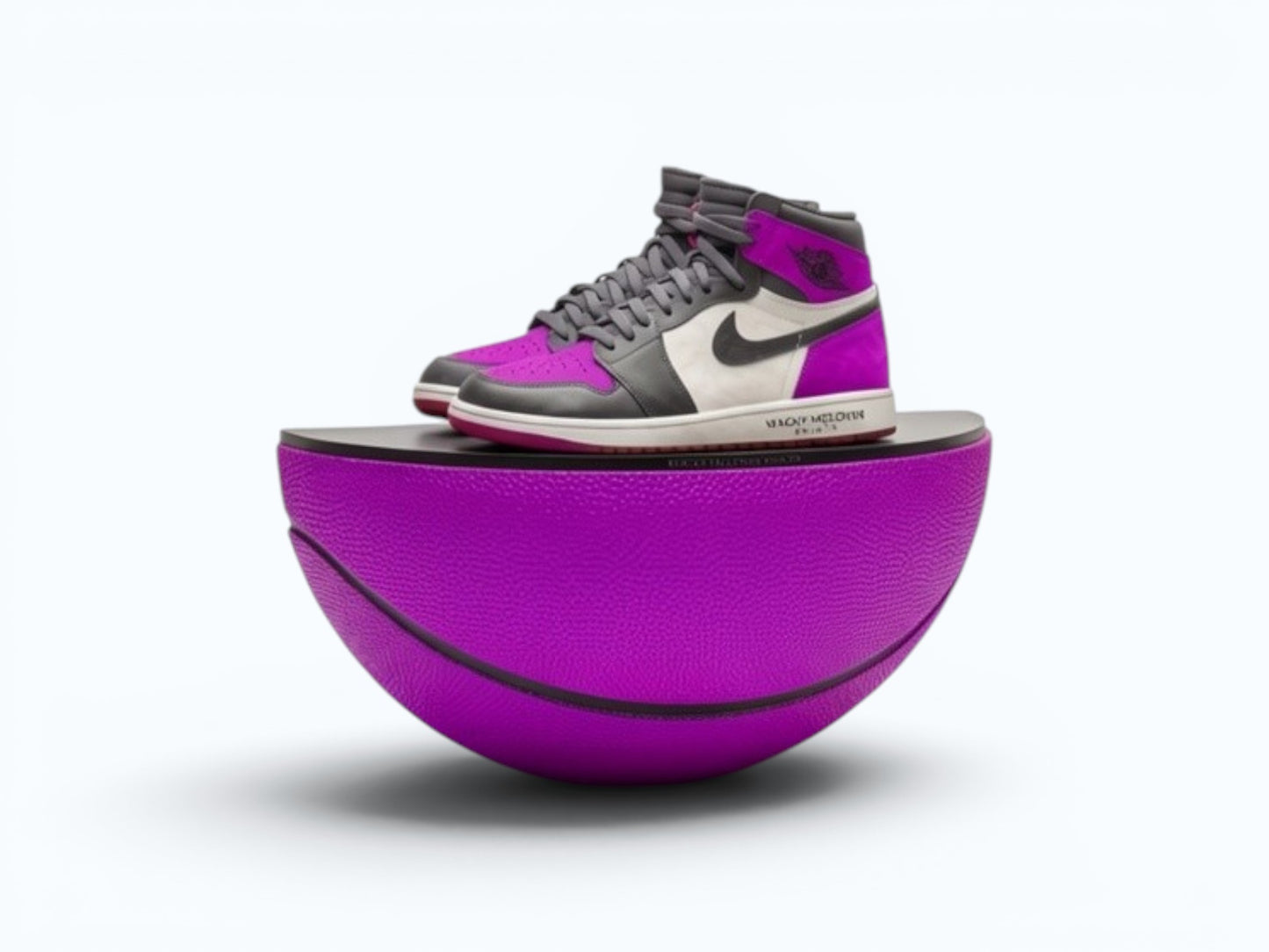 Basketball Sneaker Display Stand | Wall Mounted Shoe Display for Collectors & Sneakerheads