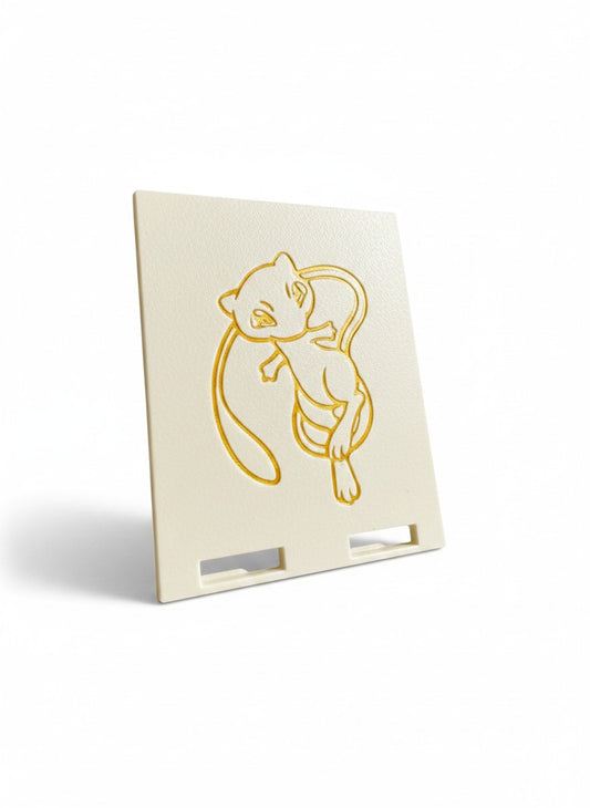 3D printed TCG card riser set for display cases