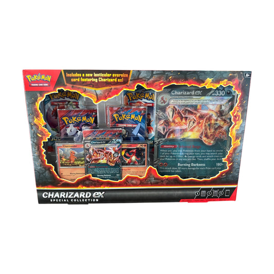 Pokémon TCG Charizard ex Special Collection — 5 Booster Packs — original product photograph on a white background