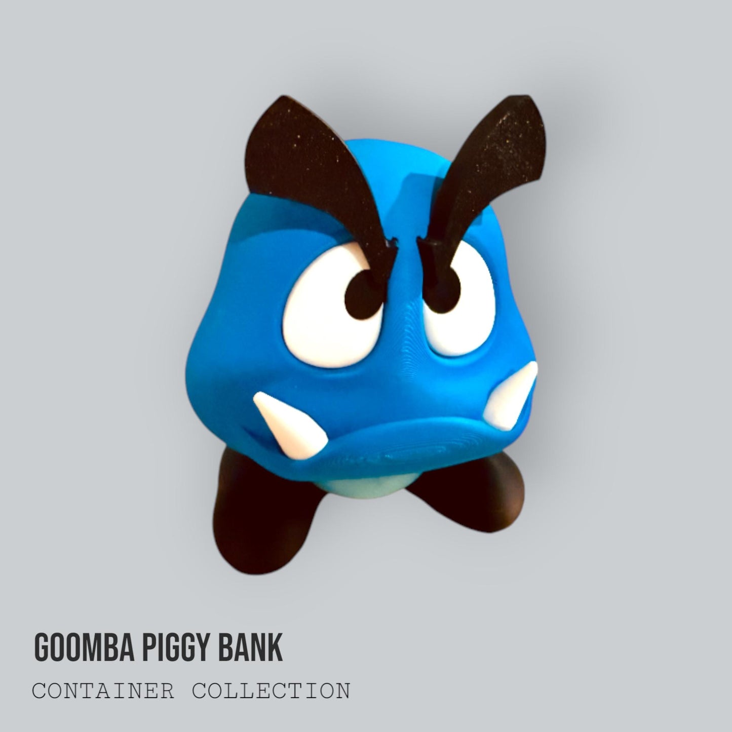 Goomba Piggy Bank, Retro Gaming Video Game Decor, Savings Jar, Super Mario Collector Gift