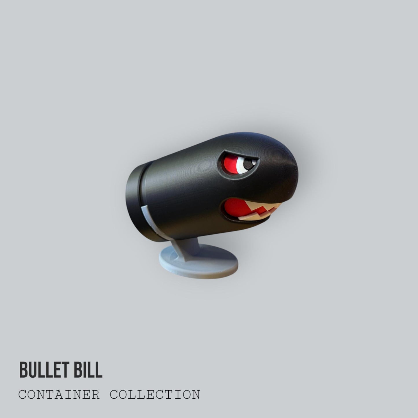 Bullet Bill | Gaming Dice Vault | Mario Nerd Storage Container