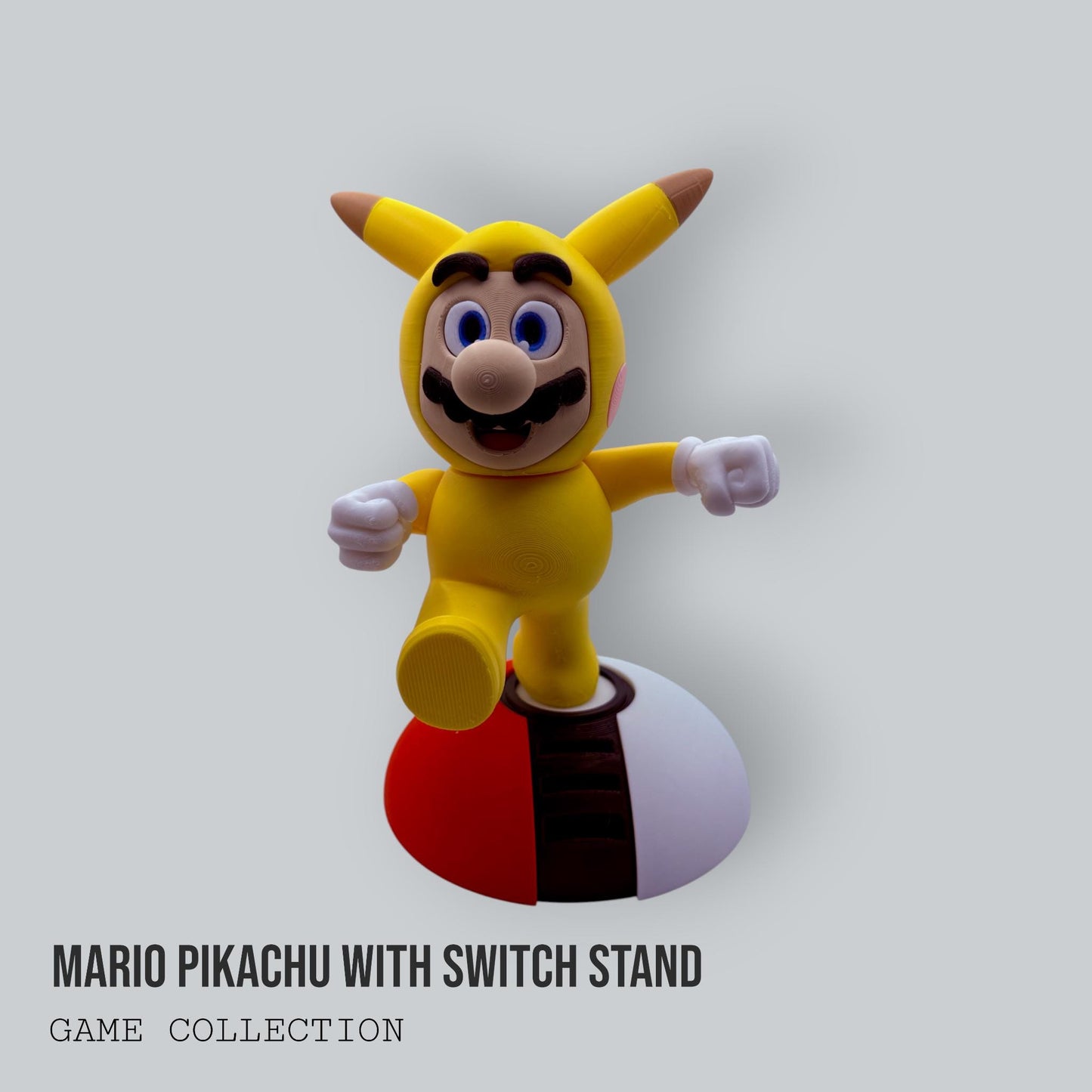 Mario Pikachu Switch Game Holder