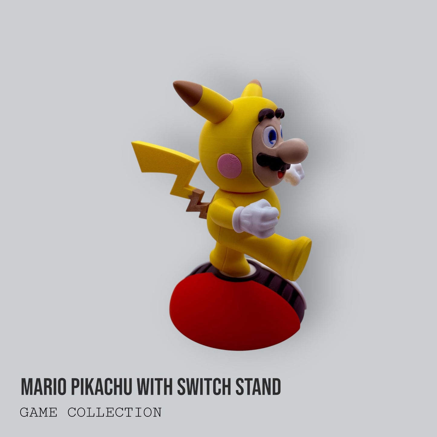 Mario Pikachu Switch Game Holder