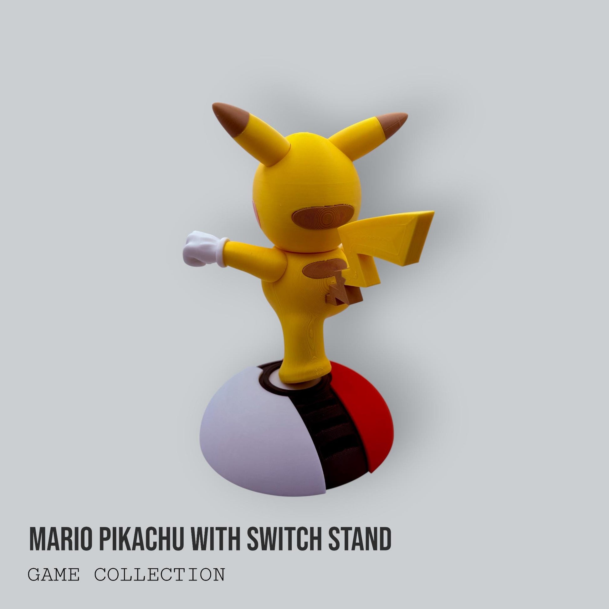 Mario Pikachu Switch Game Holder