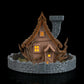Ghost Manor Lamp: Gothic Haunted House Table Light