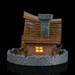 Ghost Manor Lamp: Gothic Haunted House Table Light