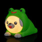 Frog Hoodie Puppy Night Light: Kawaii Gamer Room Decor