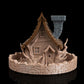 Ghost Manor Lamp: Gothic Haunted House Table Light