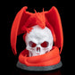 Necrodragon Skull Lamp: Gothic Dragon Table Light