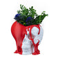 Dripping Skull Planter – Gothic Halloween Home Decor