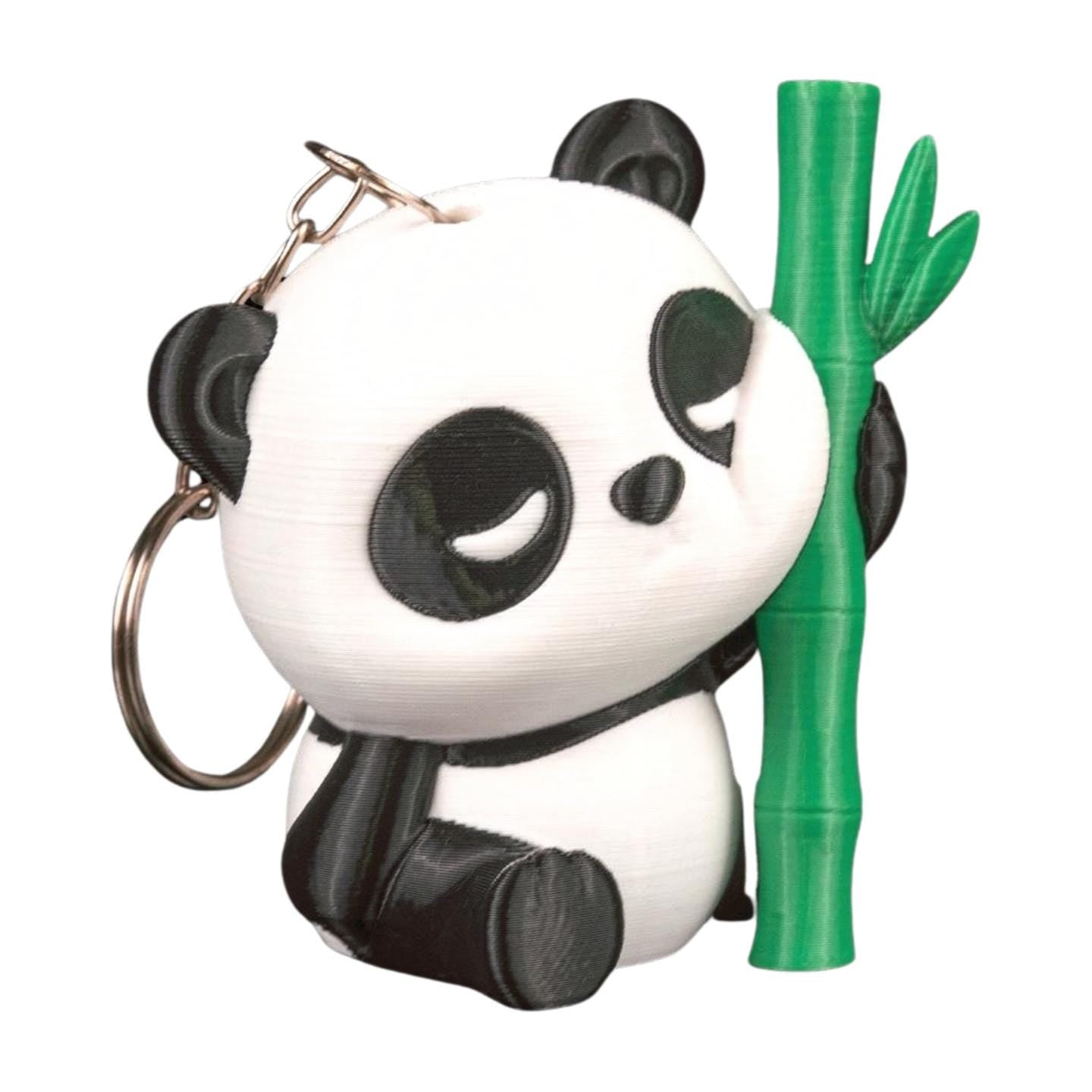 Panda Keychain Collection | Cute 3D Printed Panda Charms | Gamer Panda, Bamboo Panda, Zen Panda & More | Handmade Gift