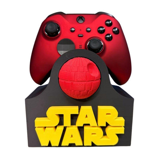 Sci-Fi Galactic Controller Stand | PS5 or Xbox Game Controller Holder | Gamer Desk & Shelf Decor