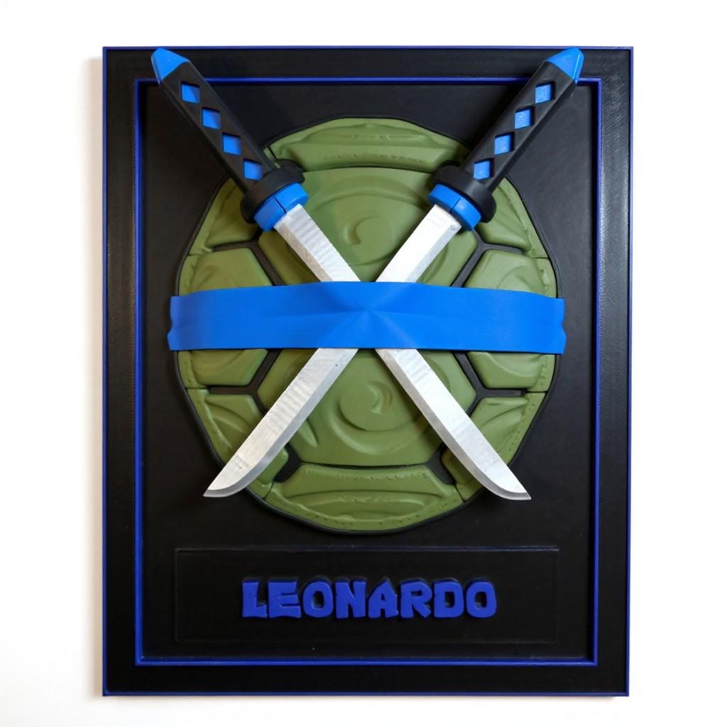 Ninja Turtle Inspired Display Shell | Gamer Room Decor