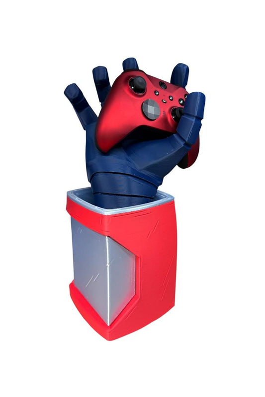 Heroic Robot Hand Controller Stand | 3D Printed Gamer Desk Decor