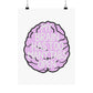 My Brain Has Too Many Tabs Open Poster | Matte Vertical Poster