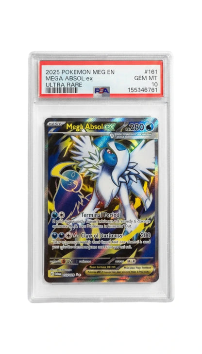 Mega Absol Ex - Pokemon Mega Evolution #161 PSA 10