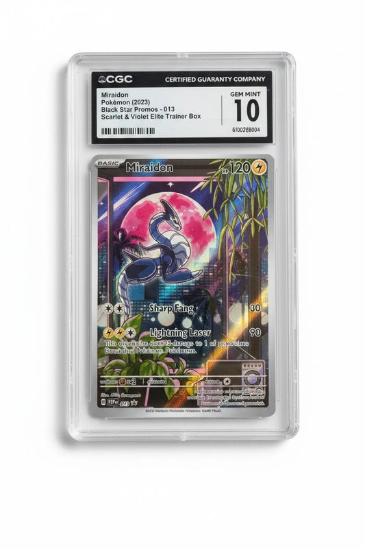 Miraidon - Pokemon Scarlet & Violet Promos #13 CGC 10