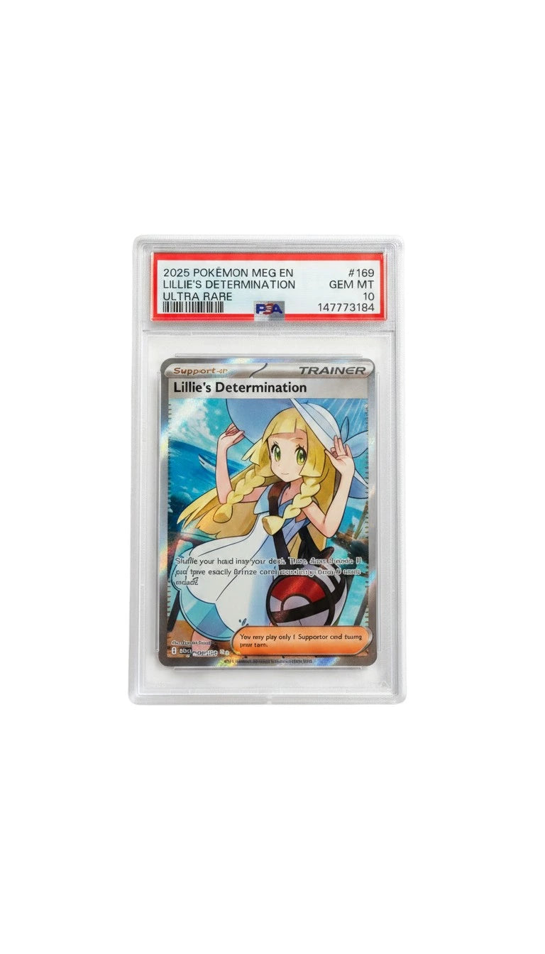 Lillie's Determination - Pokemon Mega Evolution #169 PSA 10