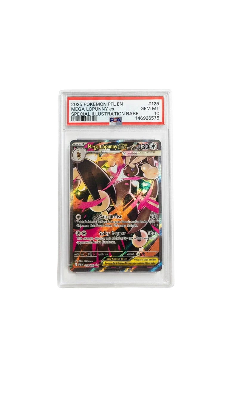 Mega Lopunny ex - Pokemon Phantasmal Flames #128 PSA 10