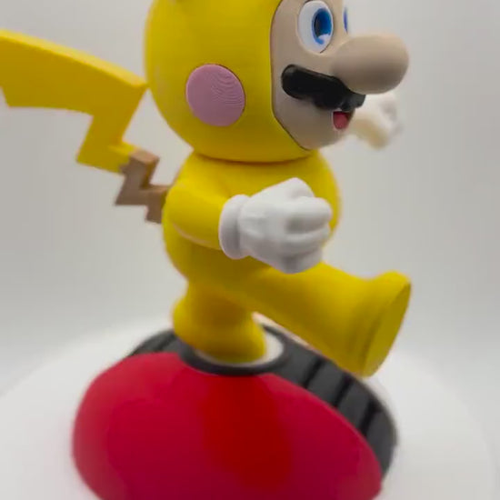 Mario Pikachu Switch Game Holder