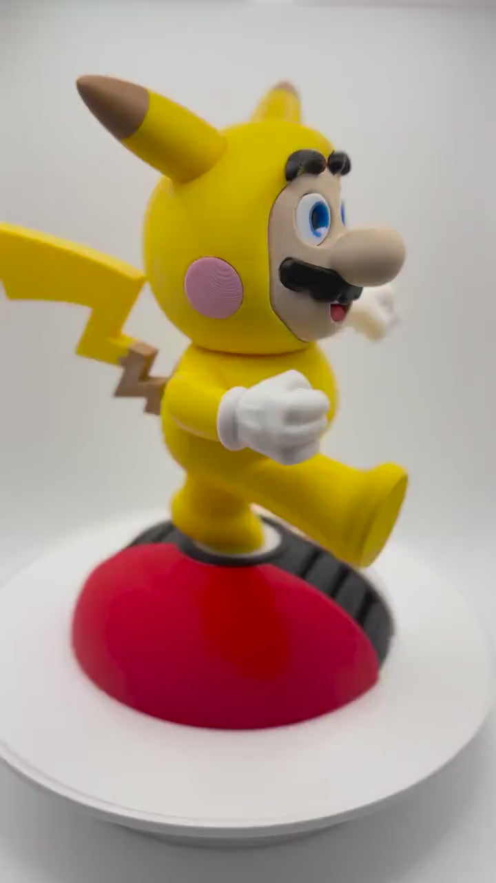 Mario Pikachu Switch Game Holder