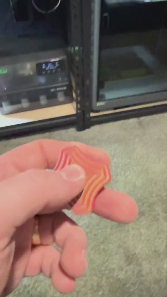 Magnetic Fidget Toy: 5-Way Swinger - ADHD Focus Desk Toy