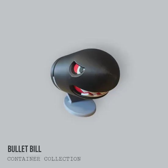 Bullet Bill | Gaming Dice Vault | Mario Nerd Storage Container