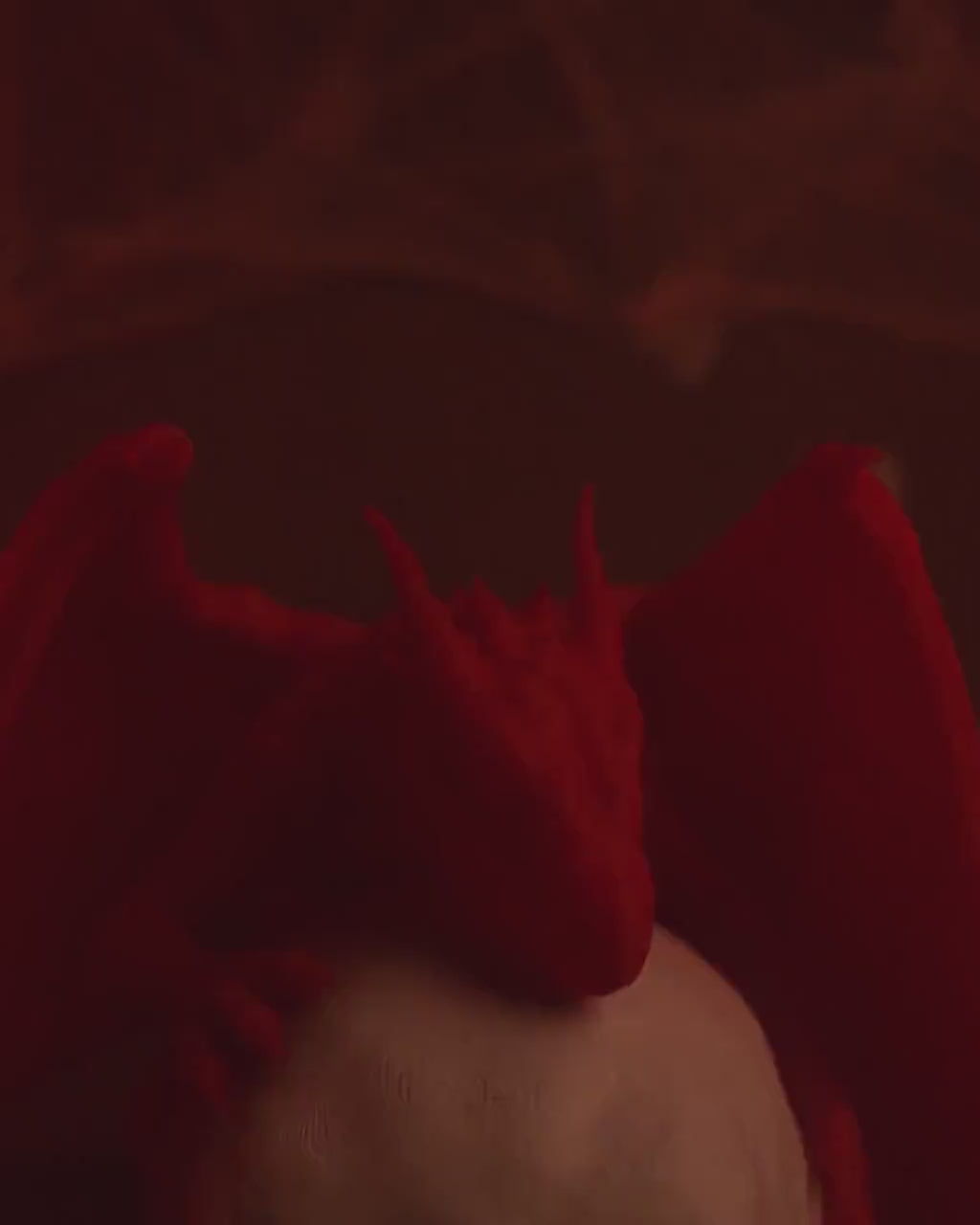 Necrodragon Skull Lamp: Gothic Dragon Table Light